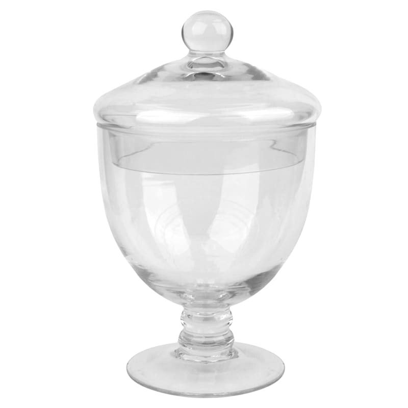 Clear Glass Apothecary Jar, 12" | At Home
