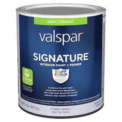 Tricorn Black Valspar Paint (Satin) | Lowe's