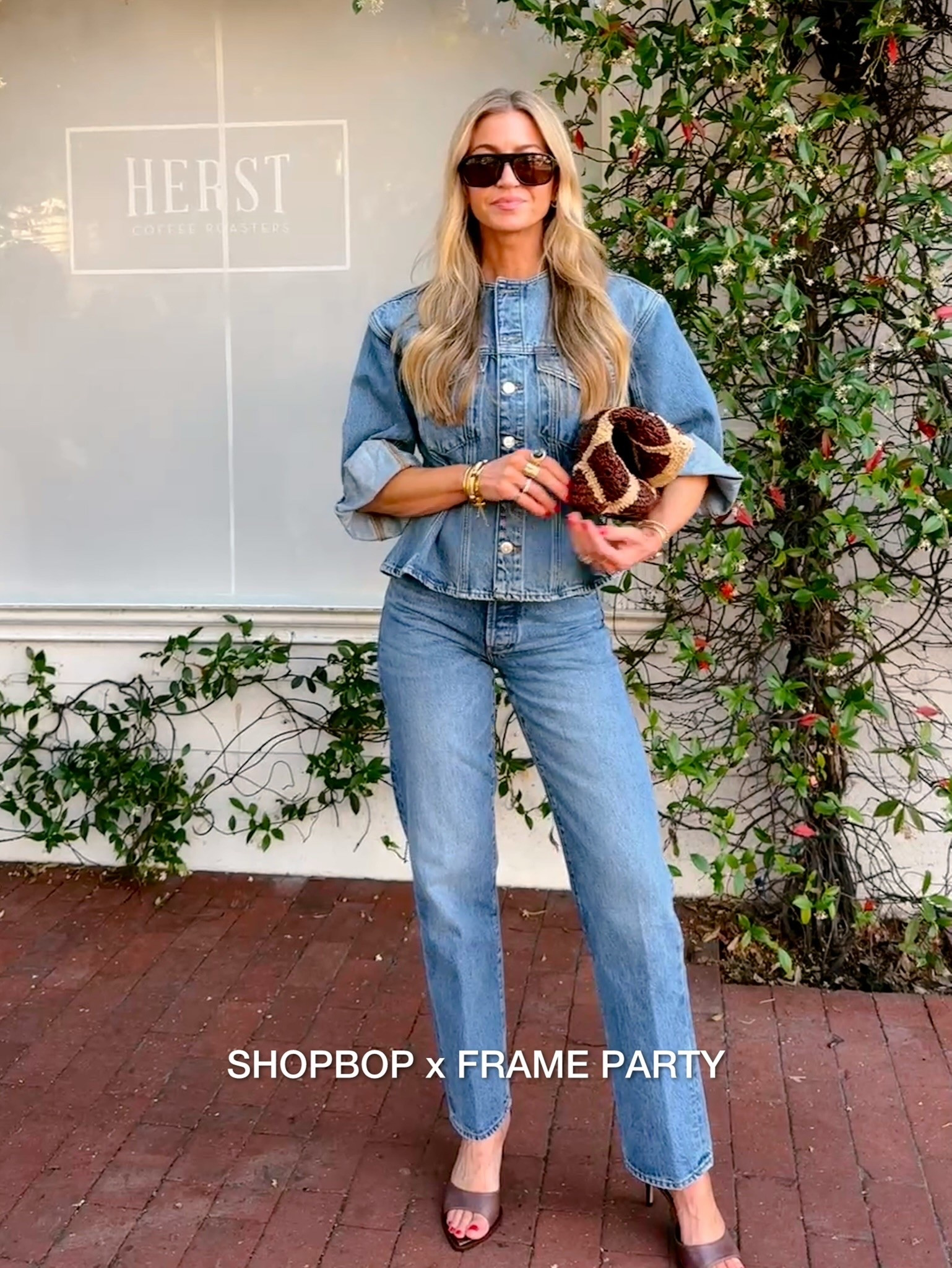 Denim on denim look! 
Top: runs TTS, wearing size small
Pants: run TTS, wearing size 25

#LTKootd #LTKgrwm #LTKSeasonal