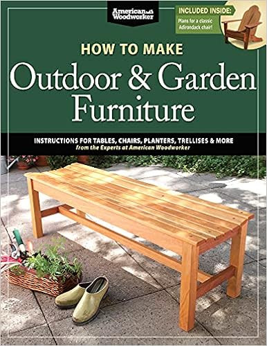 How to Make Outdoor & Garden Furniture: Instructions for Tables, Chairs, Planters, Trellises & Mo... | Amazon (US)