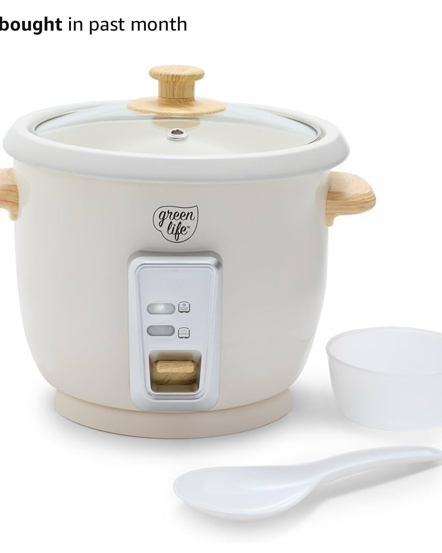 Amazon prime day purchase! Healthy rice cooker with no forever chemicals! 

#LTKHome #LTKSaleAlert #LTKFindsUnder50