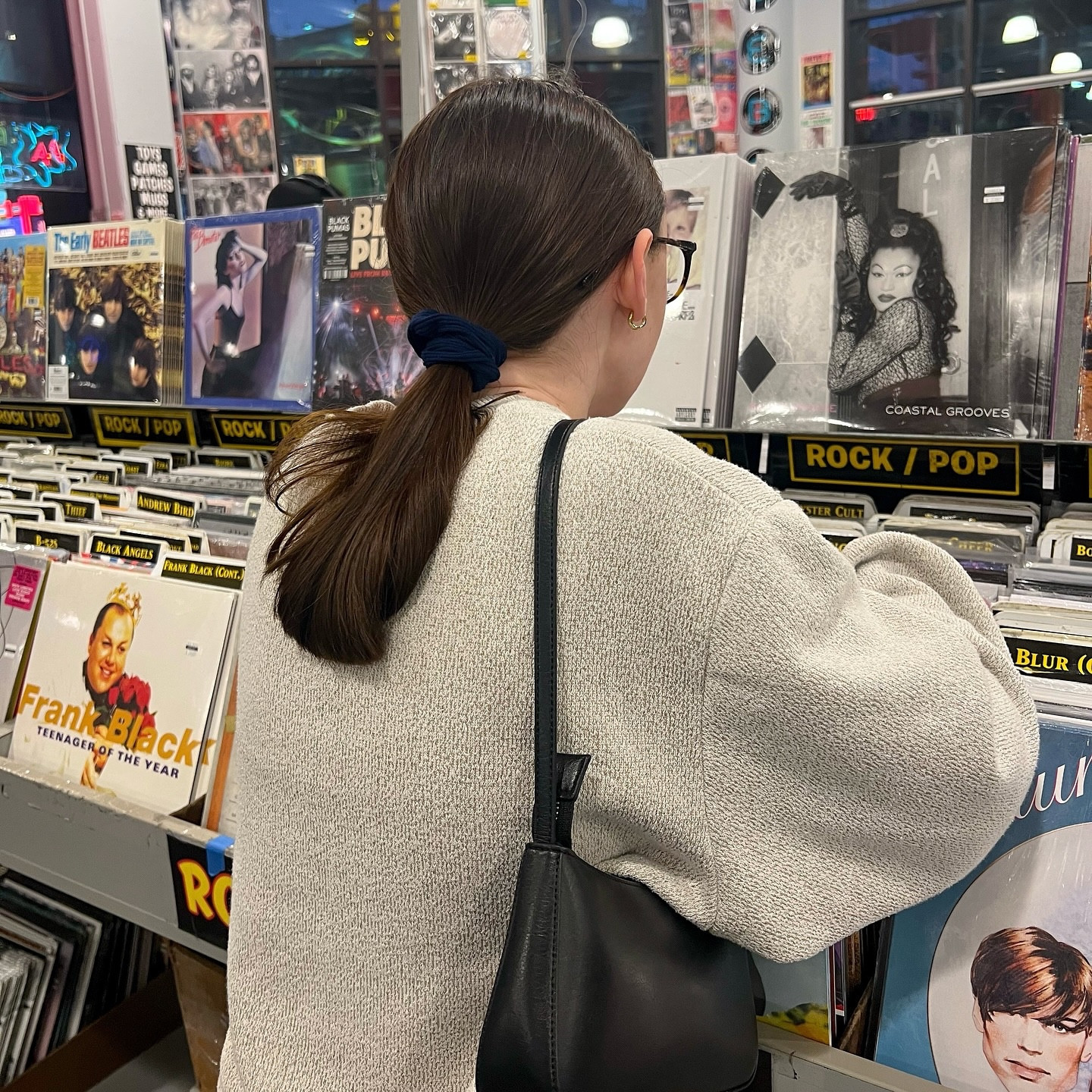outfit 1 - sweater: thrifted, shorts: A&F, shoes: adidas, purse: brandy melville