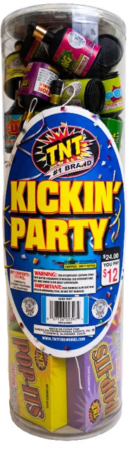 TNT Fireworks, Kickin Party Tube, Party poppers and snaps | Walmart (US)