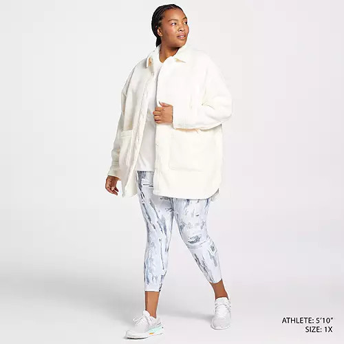 DSG X TWITCH + ALLISON Women's Polar Fleece Shirt Jacket | Dick's Sporting Goods