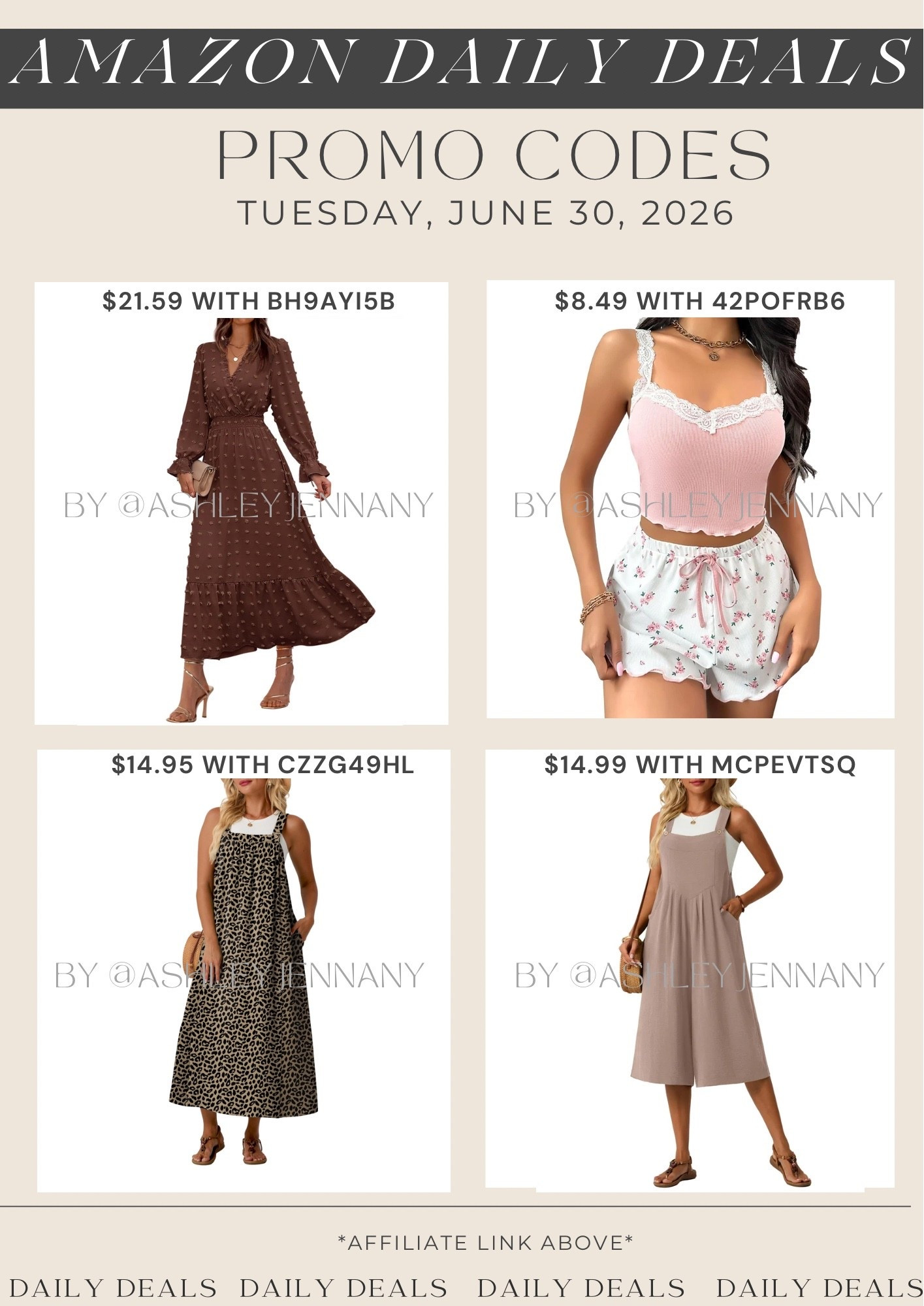 Amazon deals

#LTKMidsize #LTKSaleAlert #LTKSeasonal
