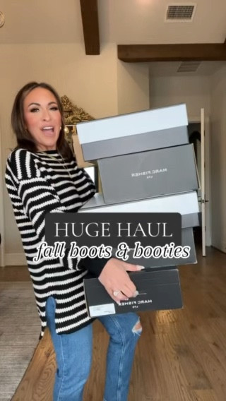 I went boot shopping and some damage was done 👀

still can’t believe every pair fit my calf! 🙌🏼

i will have all of these saved in my LTK loves 

#fallboots #fallshoes #bootseason #fallfashiontrends #fallfashion #marcfisherboots #fashionover40 #wib #whatibought #whatigot 


#LTKover40 #LTKshoecrush #LTKSeasonal
