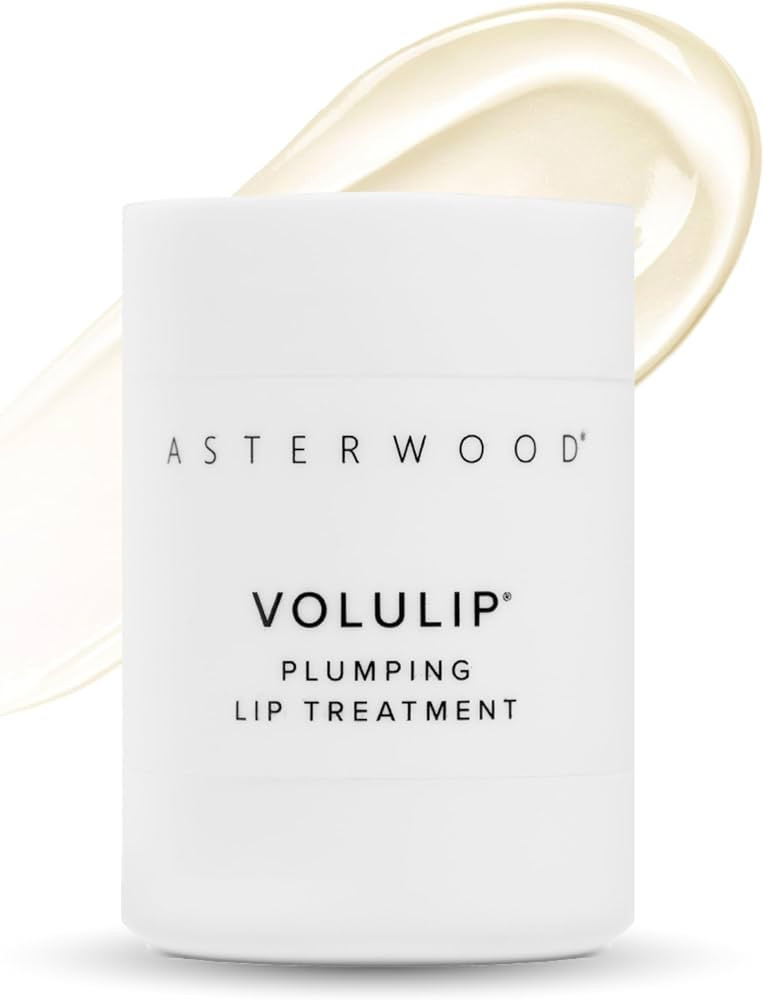 Asterwood Lip Treatment & Balm - with Volulip, Hyaluronic Acid, & Matrixyl 3000 - Hydrating, Plum... | Amazon (US)
