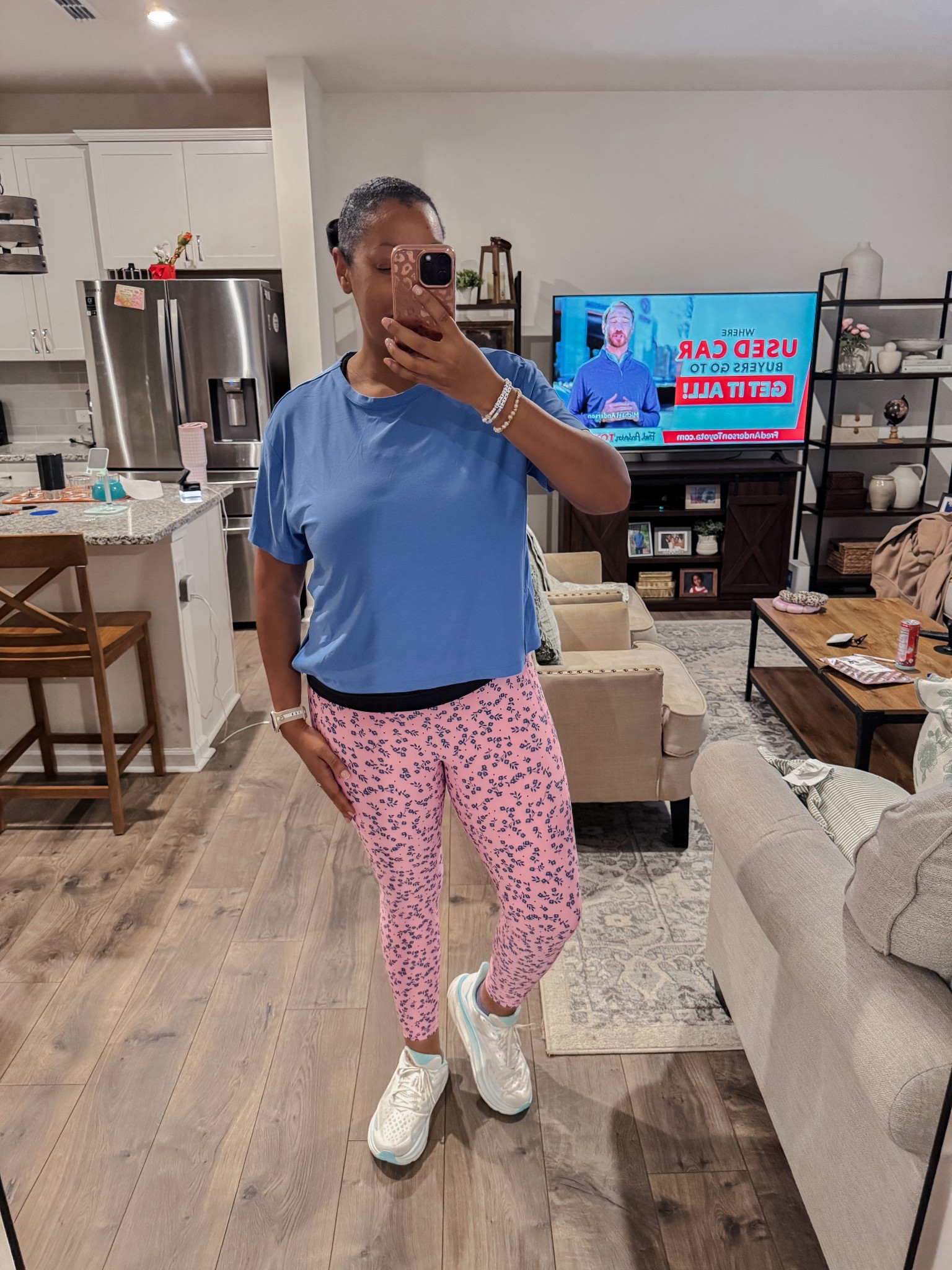 Had to update my workout wear everything I had was too big. These are my fave workout tops bc I’m covered but they’re still letting me breathe! Wearing size large in both

#LTKActive #LTKfitnessgoals #LTKMidsize