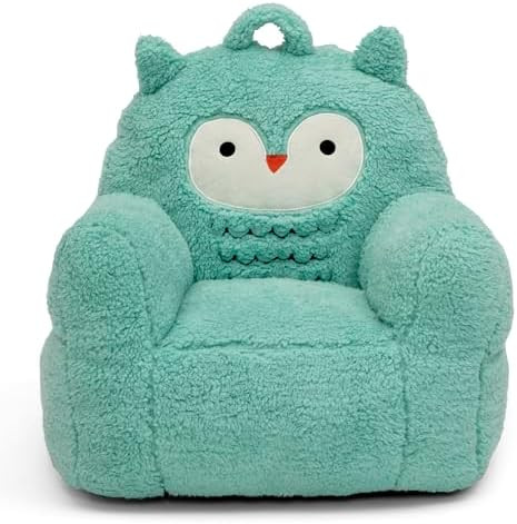 Delta Children Owl Cozee Buddy Chair, Teal | Amazon (US)
