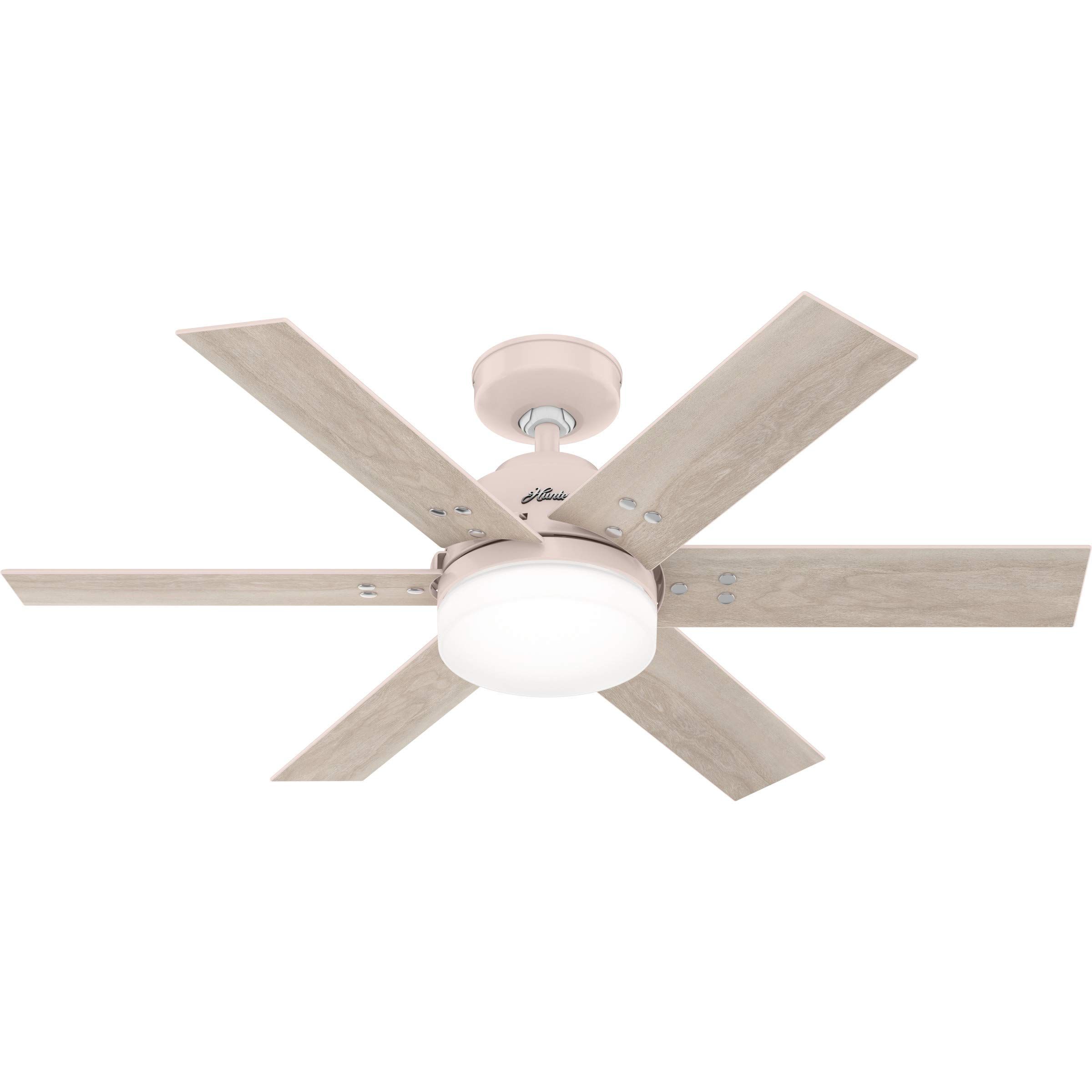 Hunter Fan Company 51207 Pacer Ceiling Fan, 44, Blush Pink | Amazon (US)
