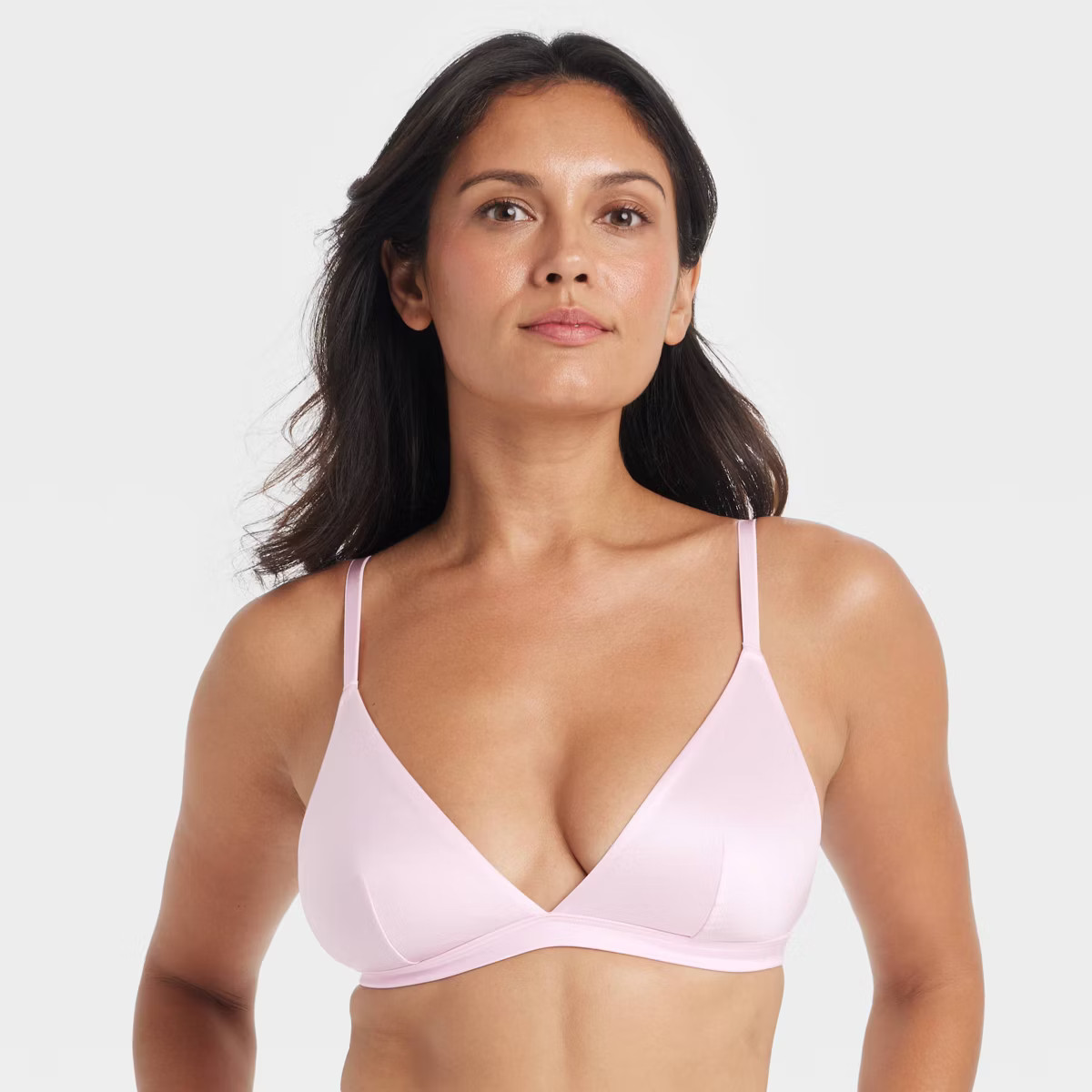 Women's Satin Unlined Triangle Bralette - Auden™ | Target