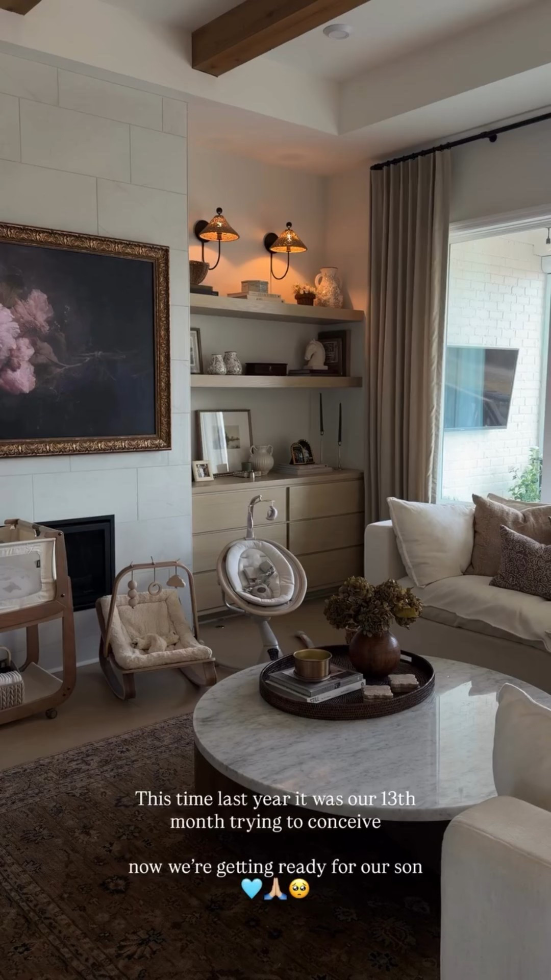 This time last year it was our 13th 
month trying to conceive

now we’re getting ready for our son 
🩵🙏🏼🥺