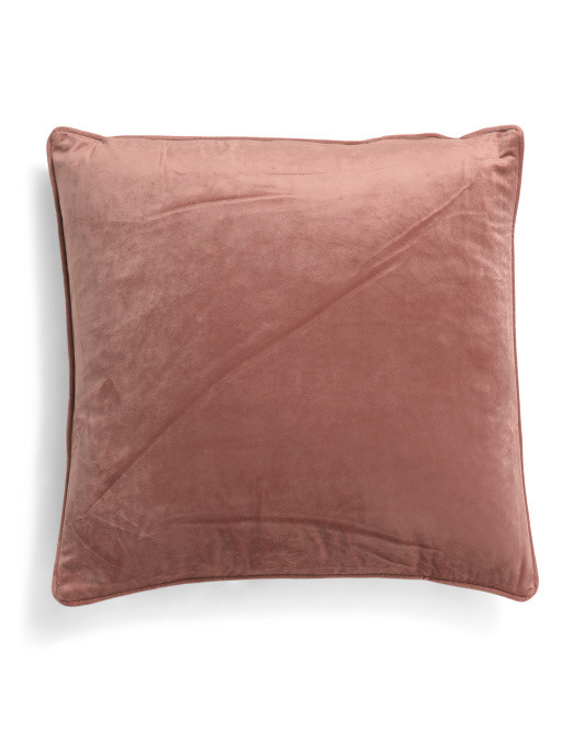 Made In Usa 20x20 Velvet Pillow | TJ Maxx