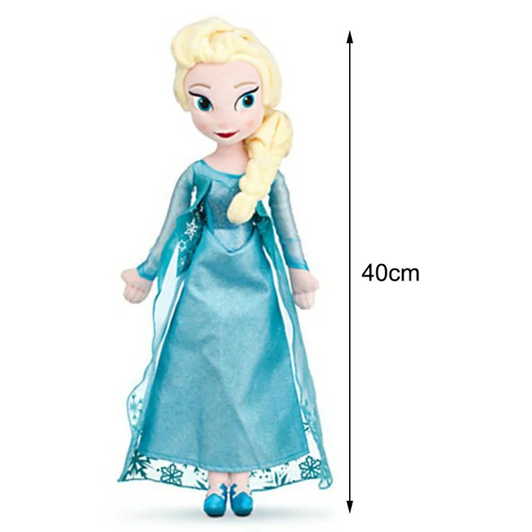 40/50cm Frozen Stuffed Doll Princess Anna Elsa Dolls Plush Toy for Kids Birthday Gift | Walmart (US)