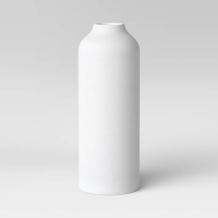 Textured Ceramic Vase White - Project 62™ | Target