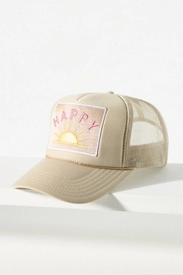Friday Feelin Happy Sun Trucker Hat | Anthropologie (US)