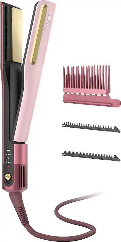 Shark - SilkiPro Straight Wet to Dry Straightener + Rapid Blow Dryer - Rose Petal | Best Buy U.S.