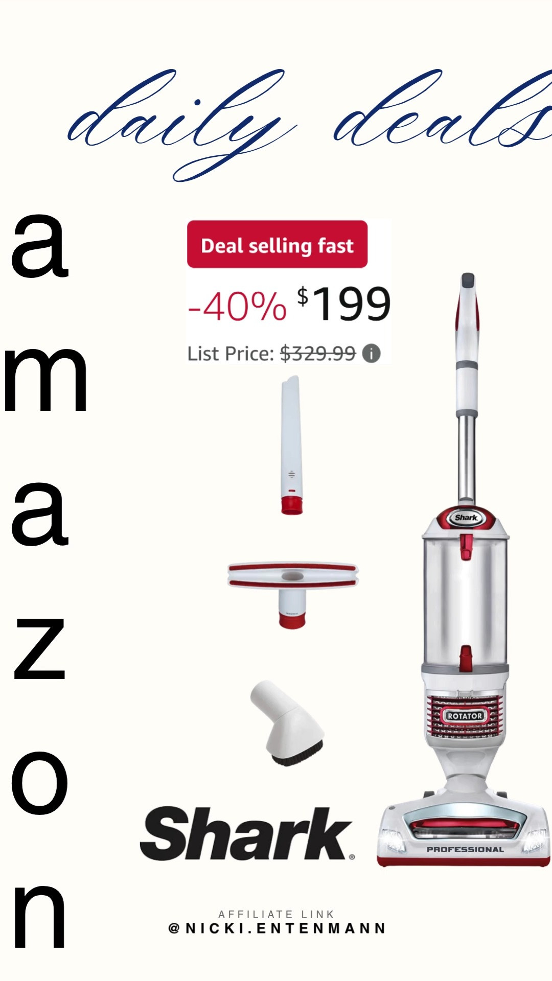 Deep clean with Shark Rotator Lift-Away Upright Vacuum featuring HEPA filter for modern convenience and powerful suction. Perfect for tackling dust and allergens, it blends style, ease, and confidence seamlessly. #sharkvacuum #uprightvacuum #hepa #homecleaning #floorcare #cleaningsupplies #homeessentials #amazonfinds #shoppingdeal #modernliving 🧹🏠✨ 

 #LTKdayinmylife #LTKHome #LTKSaleAlert