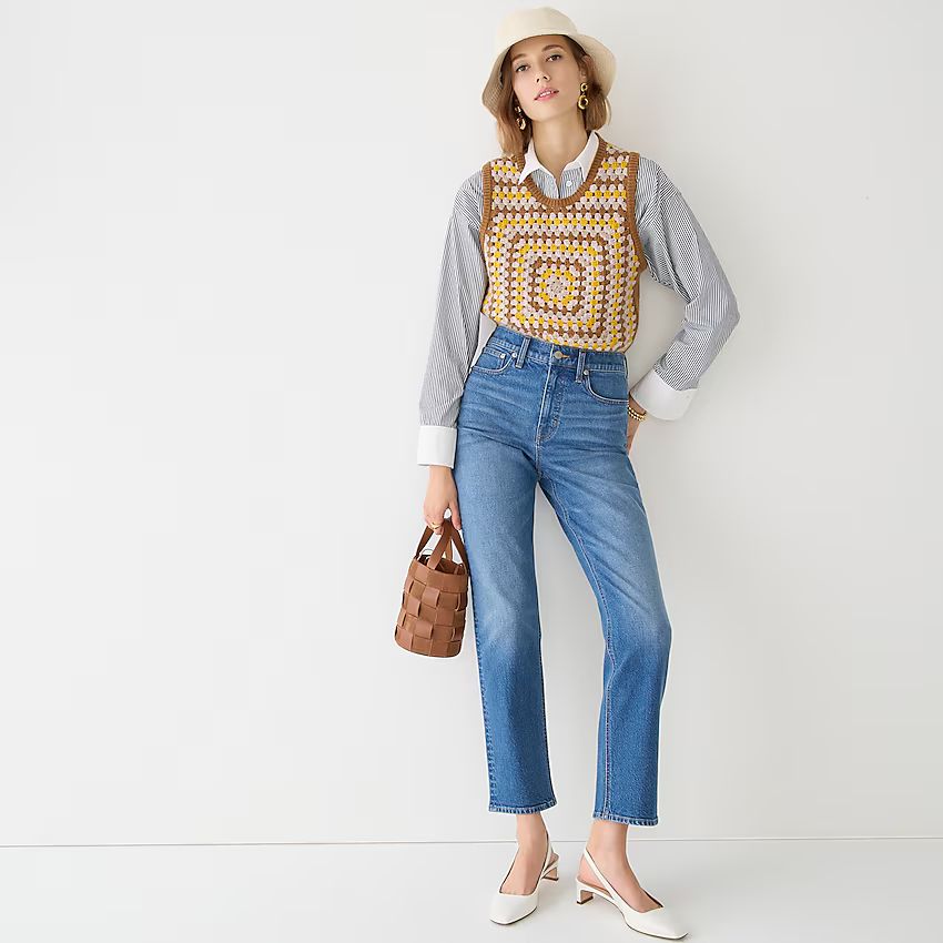 High-rise '90s classic straight-fit jean in Hanger wash | J.Crew US