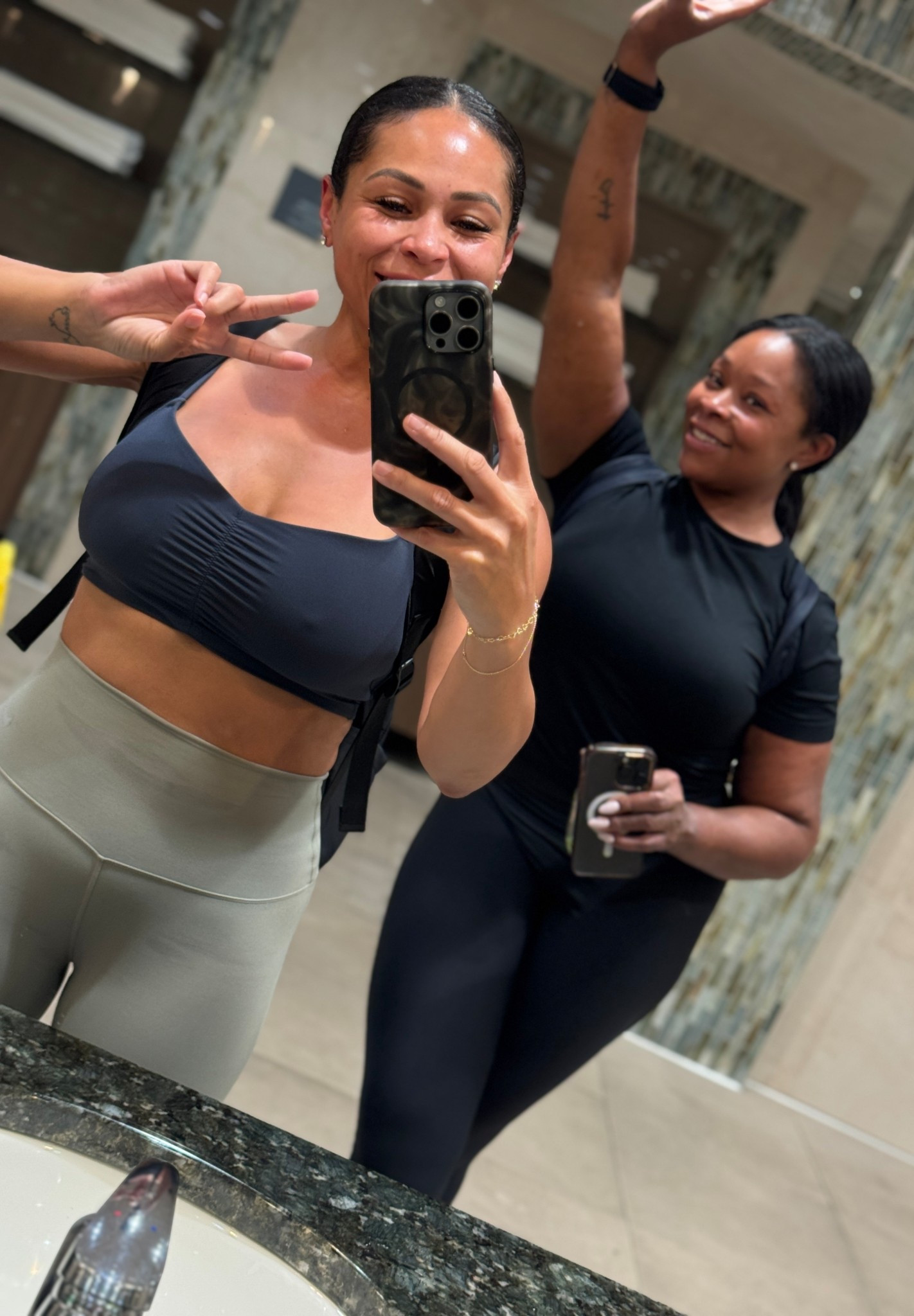 Morning workout with 20 minute sauna! 
Target Sports Bra: M
Nike Leggings: S

#LTKActive #LTKWorkwear