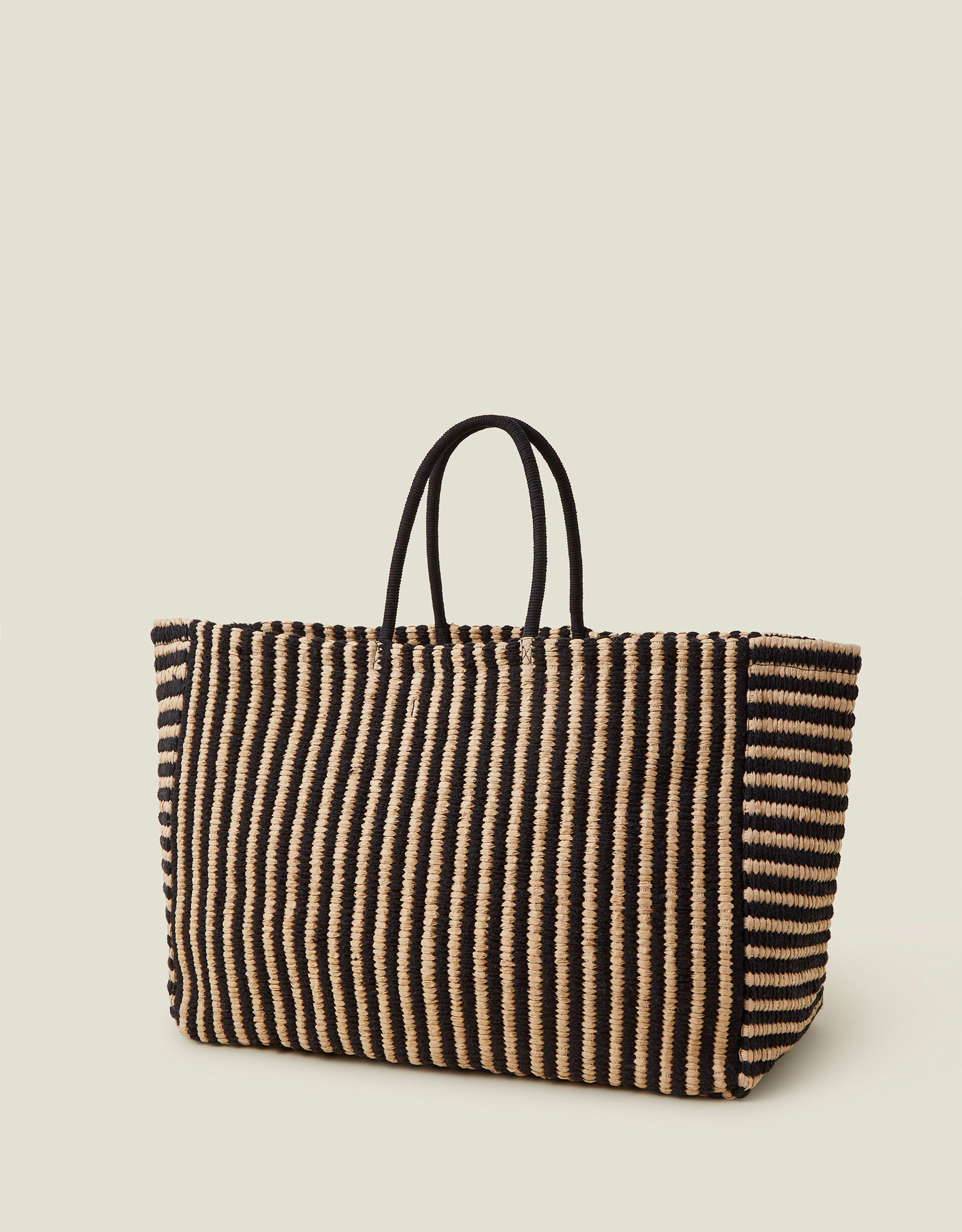 Oversized Stripe Tote Bag | Accessorize (Global)