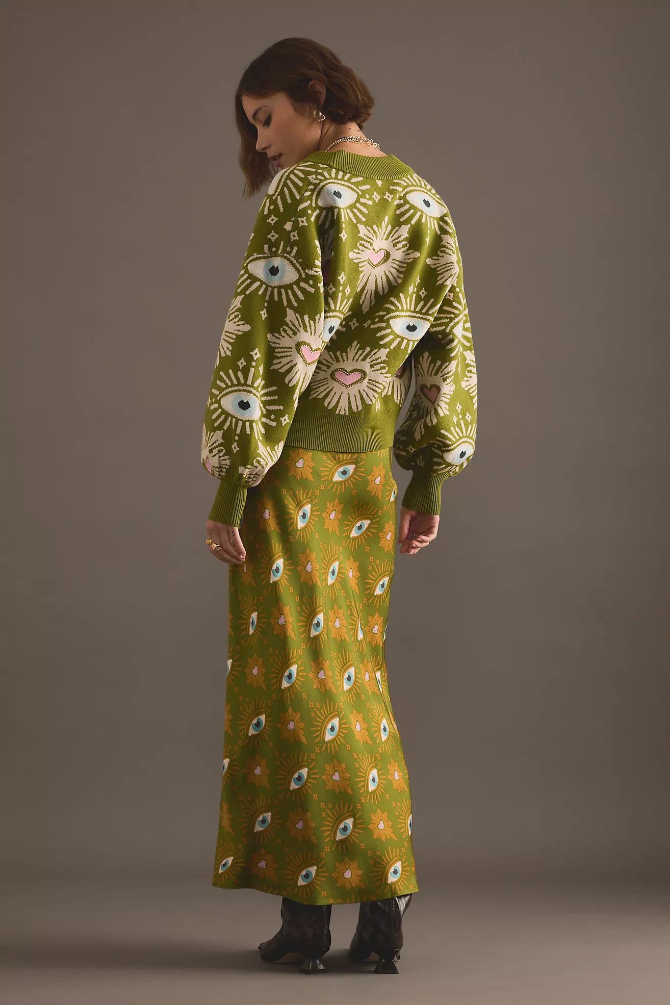 Never Fully Dressed Eye Dorris Midi Skirt | Anthropologie (UK)