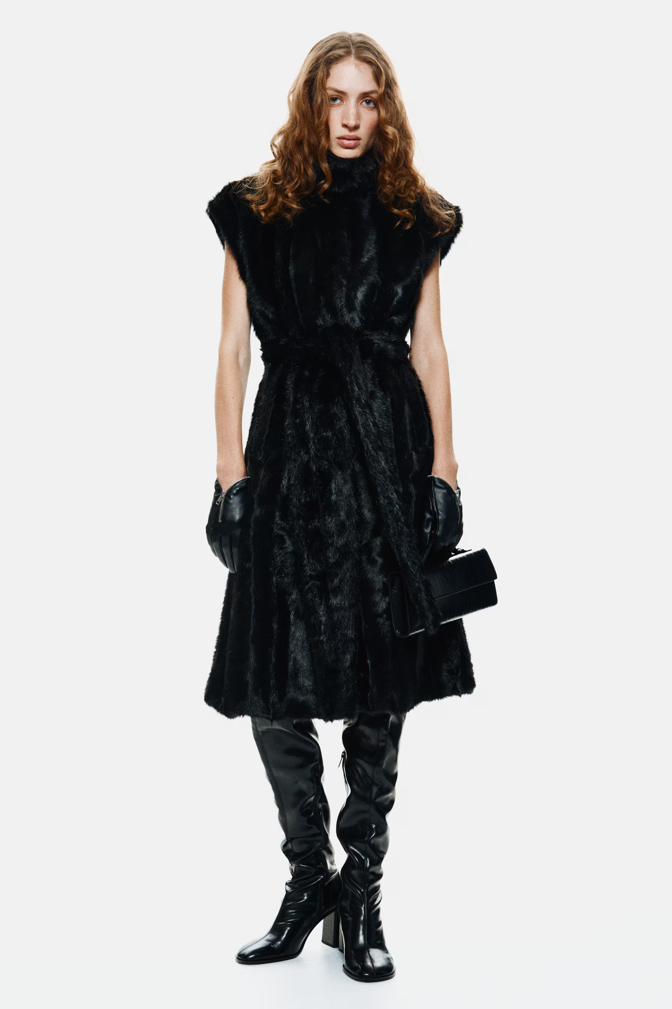 Long Vest with Tie Belt | H&M (US + CA)