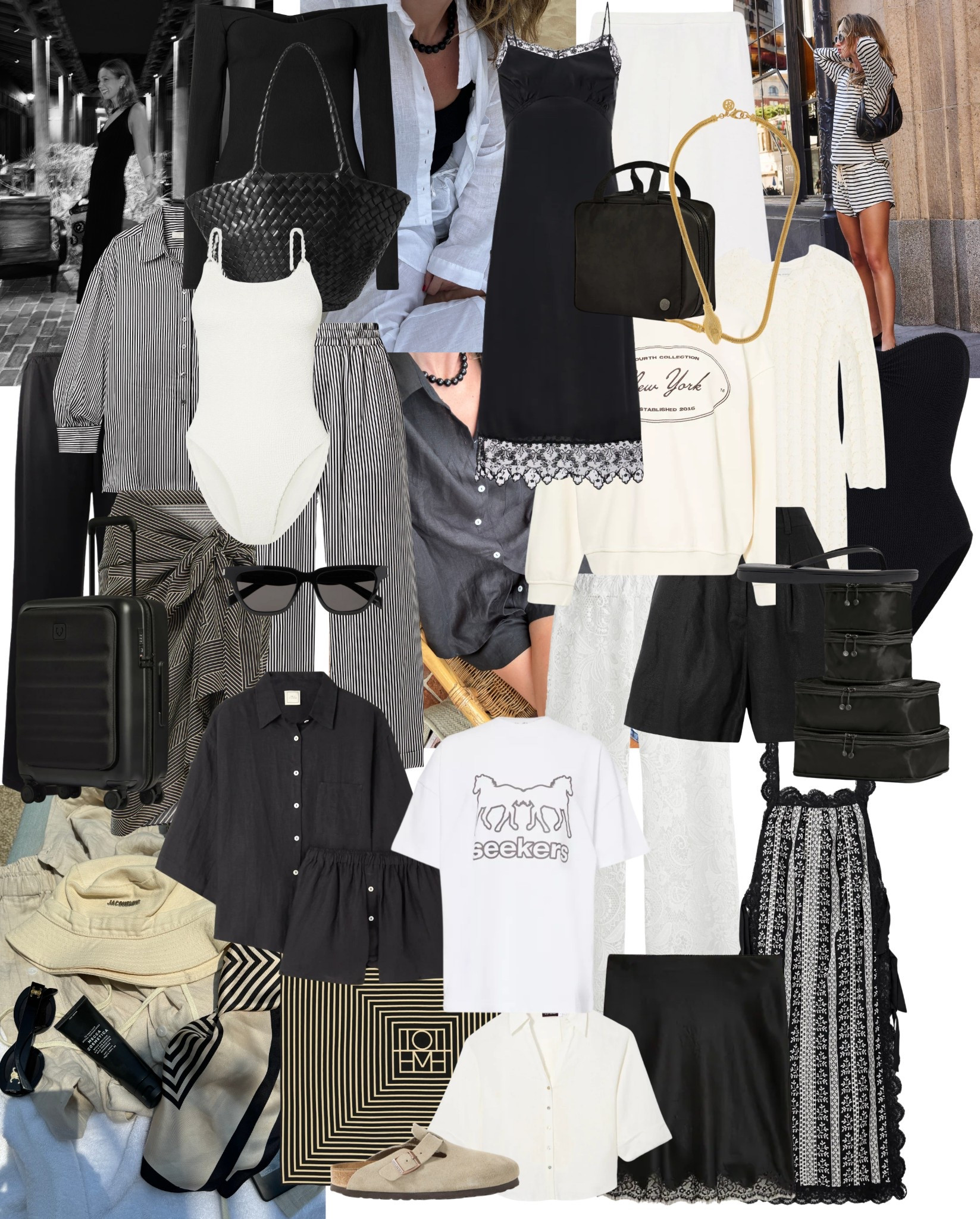 Packing for a week in Spain | holiday wardrobe | luggage | silk skirt | Ibiza outfit | holiday outfit | 

#LTKtravel #LTKsummer #LTKstyletip