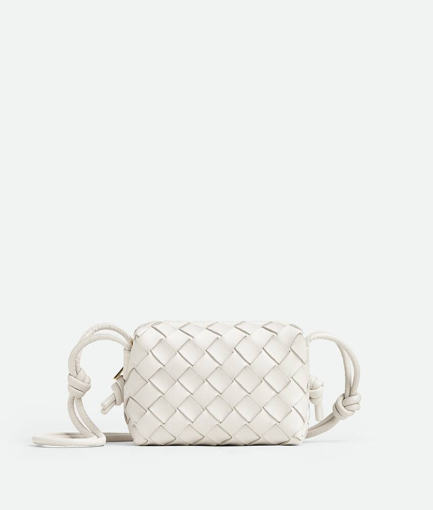 Bottega Veneta® Candy Loop in White. Shop online now. | Bottega Veneta