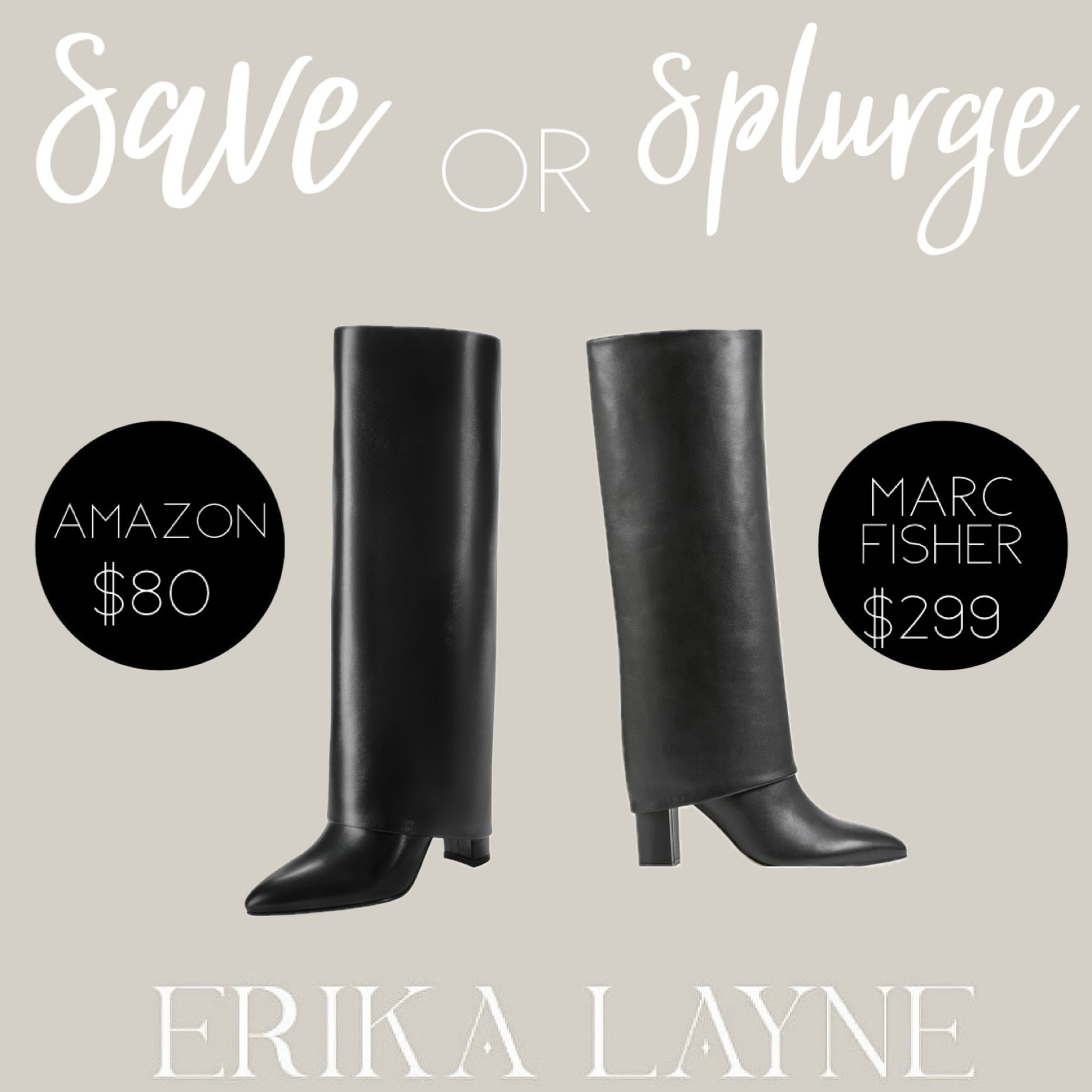 Save or Splurge 🤍 #lookforless 

#LTKfindsunder100 #LTKstyletip #LTKshoecrush