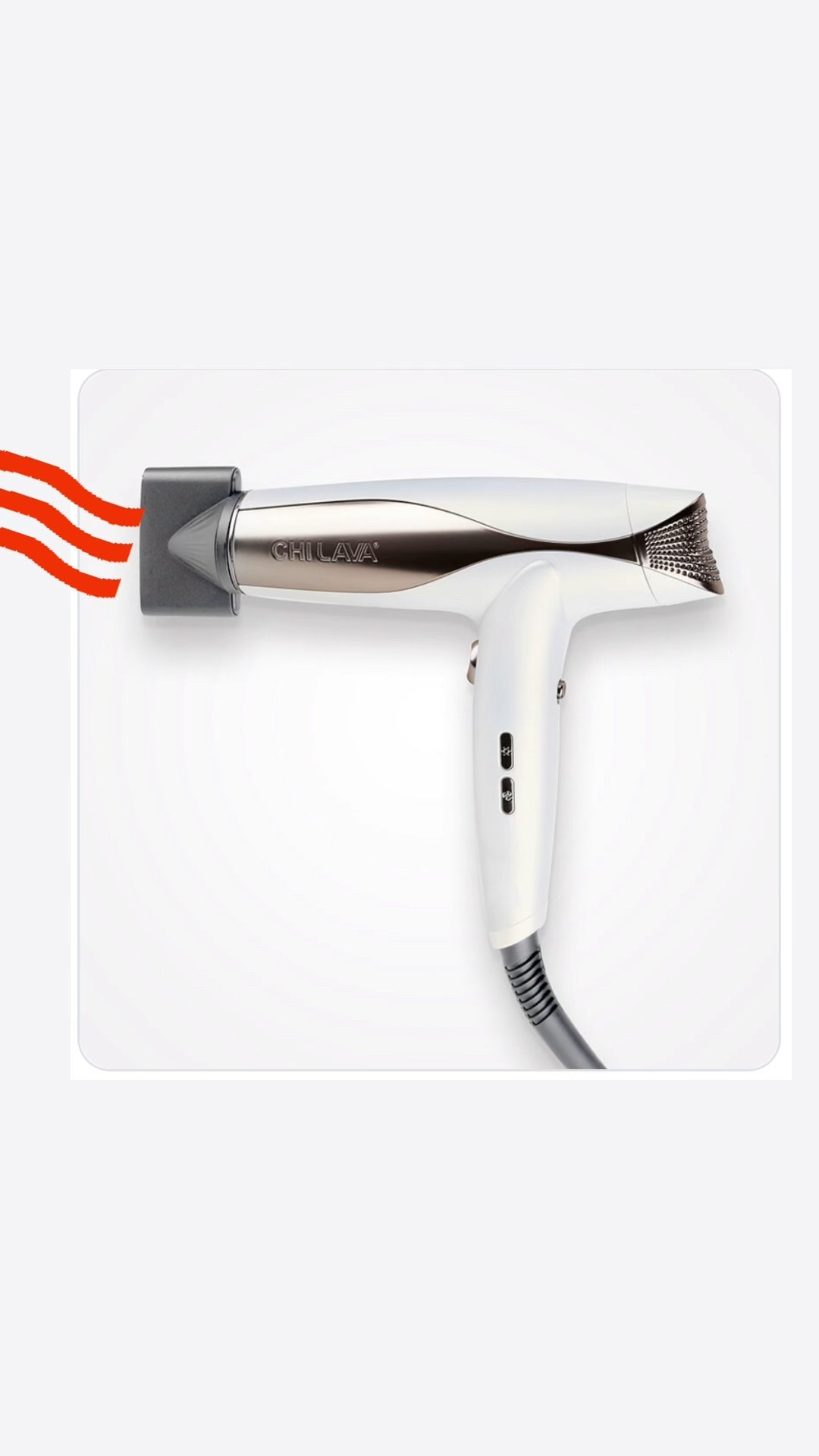 Meet the hair dryer that brings professional level performance home. The CHI Lava Pro Turbo Hair Dryer combines powerful airflow with advanced lava infused technology to dry hair faster while helping reduce frizz and static. With over 50 million negative ions, customizable heat and speed settings, and a lightweight quiet design, this dryer delivers smooth, glossy results without excessive heat damage. The long lasting BLDC motor, automatic cleaning function, and memory settings make this a smart investment for anyone who wants salon quality styling every day

#LTKselfcare #LTKBeauty