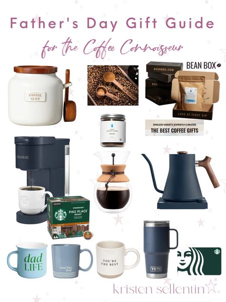 Fathers Day Gift Guide: for the Coffee Connoisseur 

#FathersDay #target #amazon #etsy #beanbox #dad #grandpa #giftsforhim #fathersday2024 #fathersdaygifts #coffee #coffeebar #kitchen #giftguide

#LTKGiftGuide #LTKMens #LTKHome