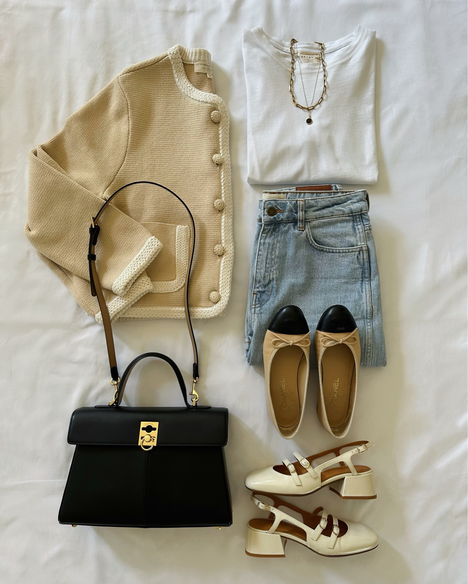 Spring outfit, cardigan, denim, spring shoes



#LTKStyleTip