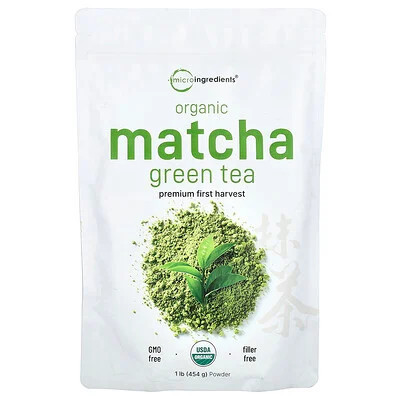 Micro Ingredients, Organic Matcha Green Tea, 1 lb (454 g) | iHerb