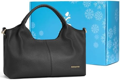 BOSTANTEN Genuine Leather Purses for Women Designer Handbags Crossbody Shoulder Bags Top Handle S... | Amazon (US)