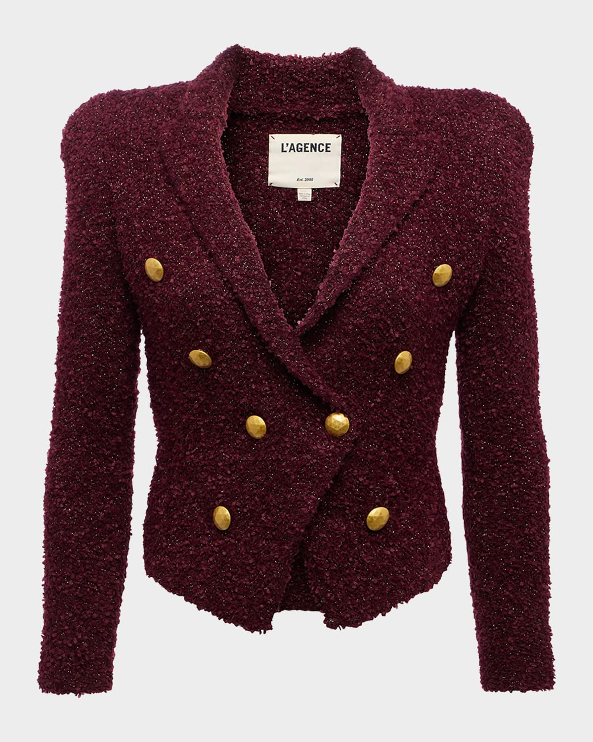 Bethany Tapered Knit Blazer | Neiman Marcus