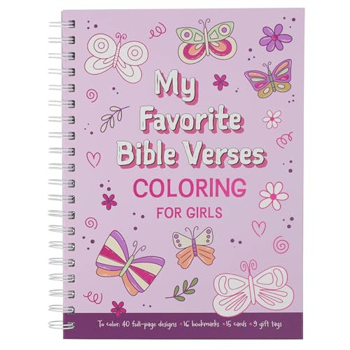My Favorite Bible Verses Coloring for Girls, Ages 8-12 | Amazon (US)