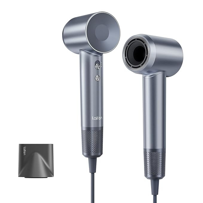 Laifen Hair Dryer, Negative Ionic Blow Dryer with 110, 000 RPM Brushless Motor for Fast Drying, H... | Amazon (US)