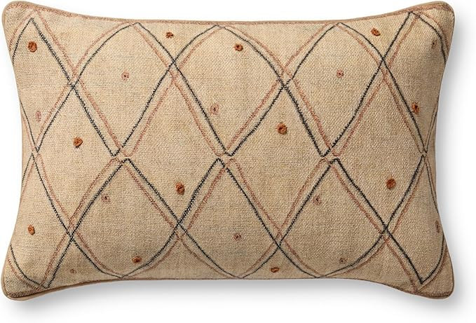 Loloi II Collection PLL0176 Multi 13'' x 21'' Cover w/Poly Pillow | Amazon (US)