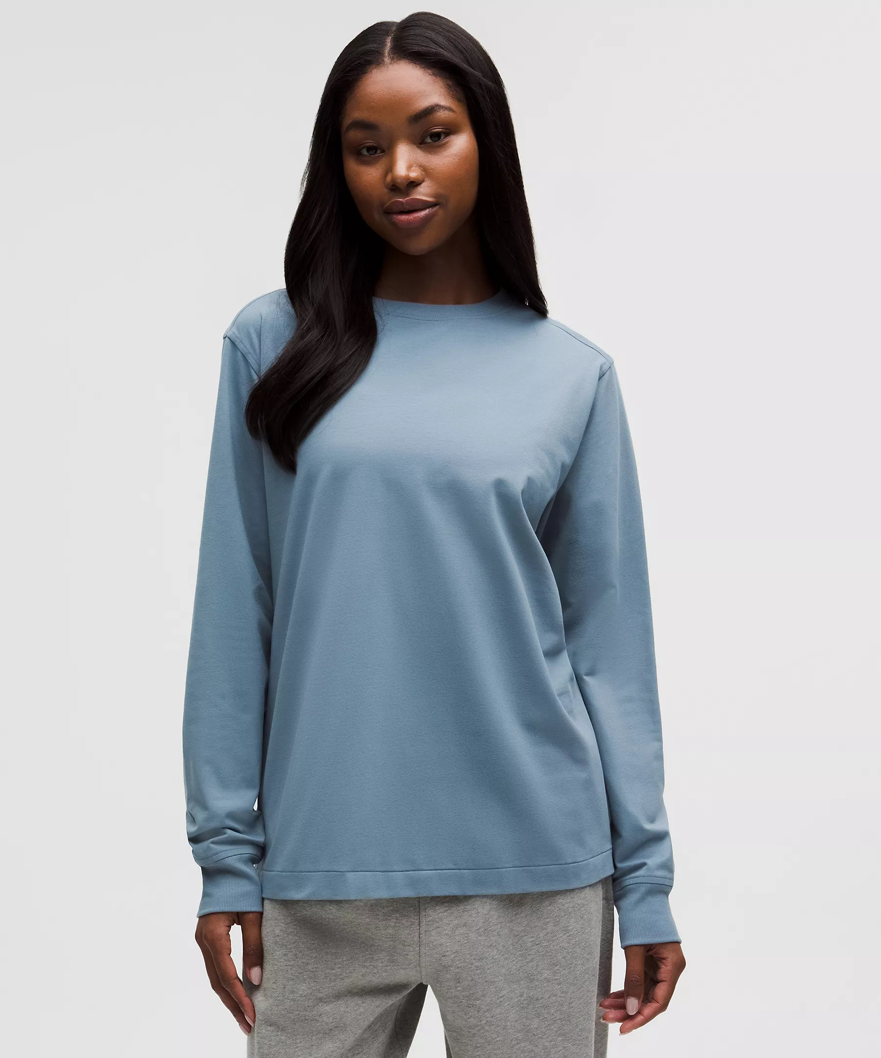 All Yours Organic Cotton Long-Sleeve Shirt | lululemon (CA)