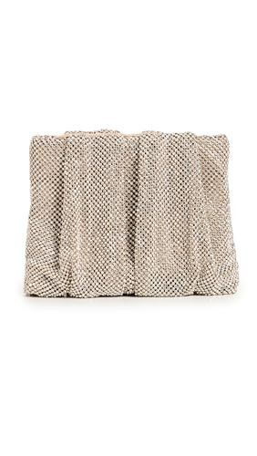 Loeffler Randall Women's Ember Diamante Clutch, Gold, One Size | Amazon (US)