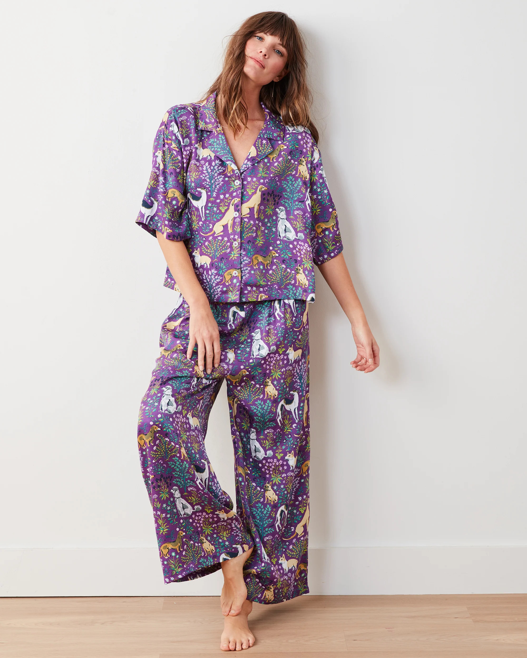 Must Love Dogs - Eco Satin Wildest Dreams Set - Amethyst | Printfresh