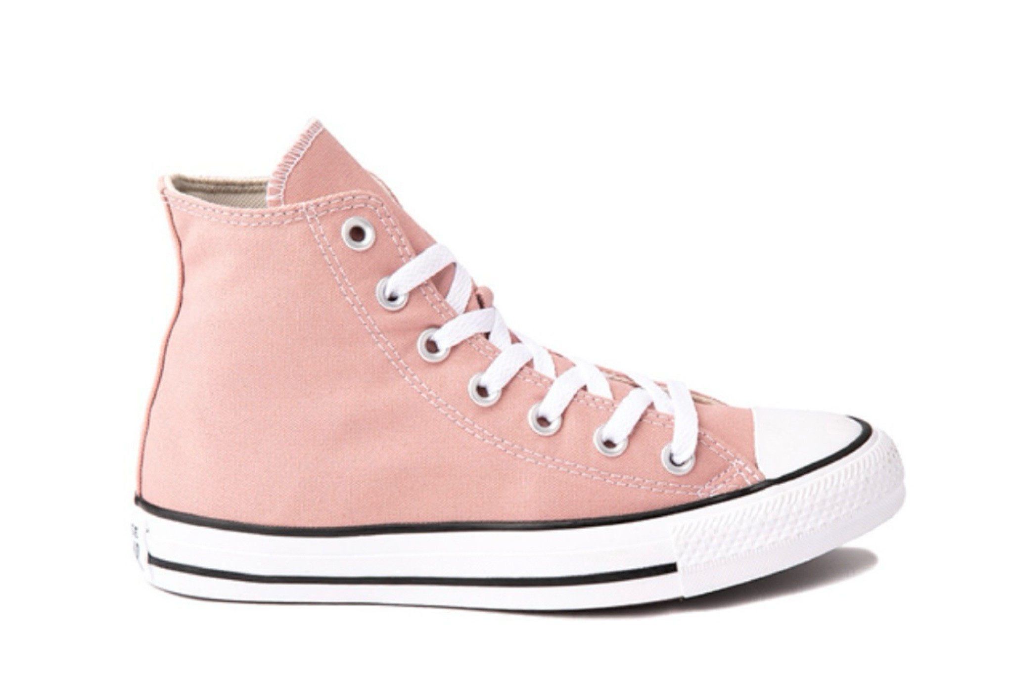 Cutest pink high top converse sneakers 😍 perfect for Valentines Day and Spring! 

#LTKSeasonal #LTKfindsunder50 #LTKGiftGuide