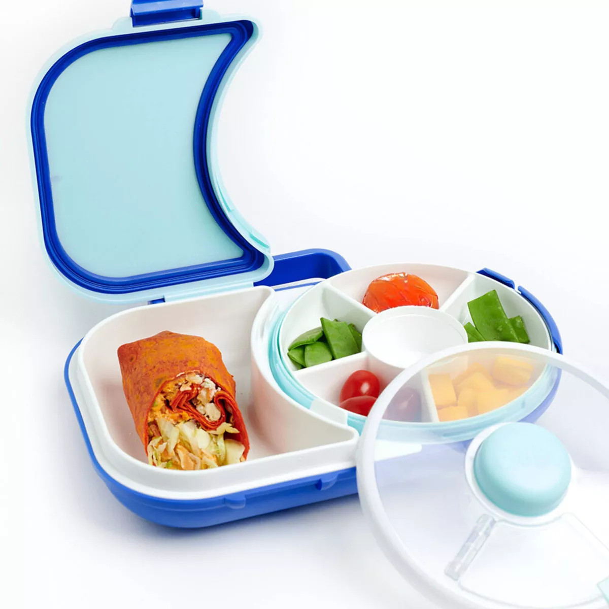 GoBe Kids' 2-in-1 Bento Style Lunchbox with Small Snack Spinner Flip | Target