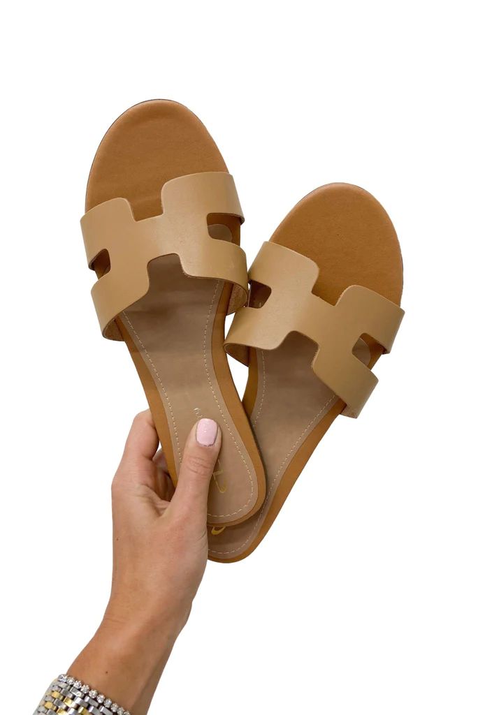 Natural Designer Inspired H Sandals | Shop Style Your Senses