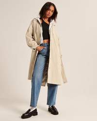 Drapey Mac Coat | Abercrombie & Fitch (US)