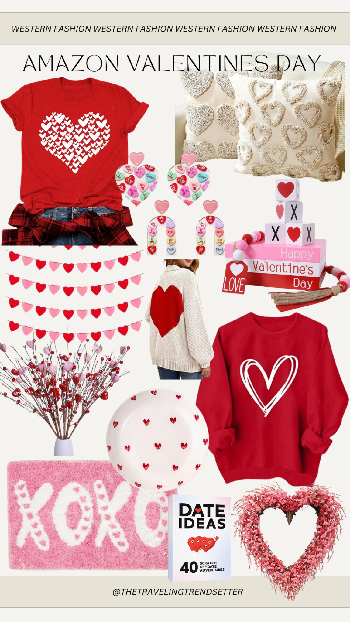 Amazon Valentine’s Day outfits and decoration Galentine‘s

#LTKSeasonal #LTKFindsUnder100 #LTKFindsUnder50