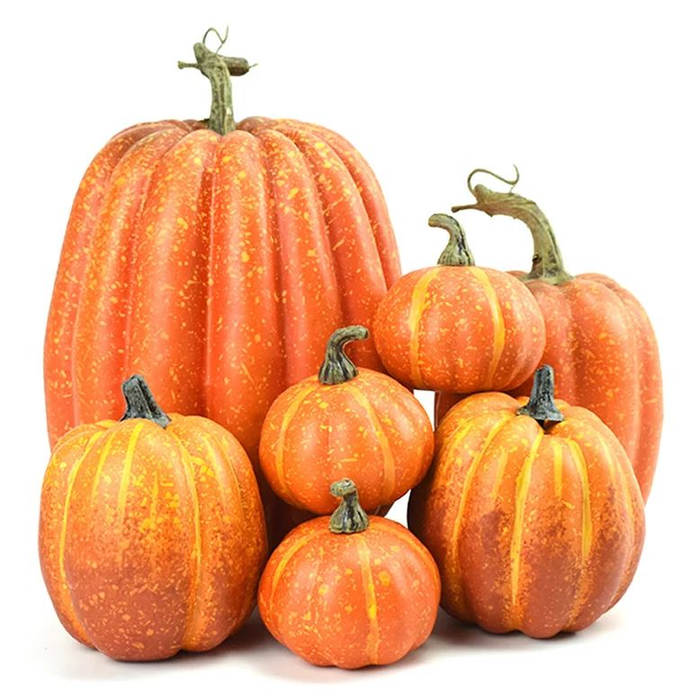 GirarYouGirarYou 7Pcs Halloween Pumpkin Decorations Decor, Model Craft Fall DecorationUSD$16.65(2... | Walmart (US)