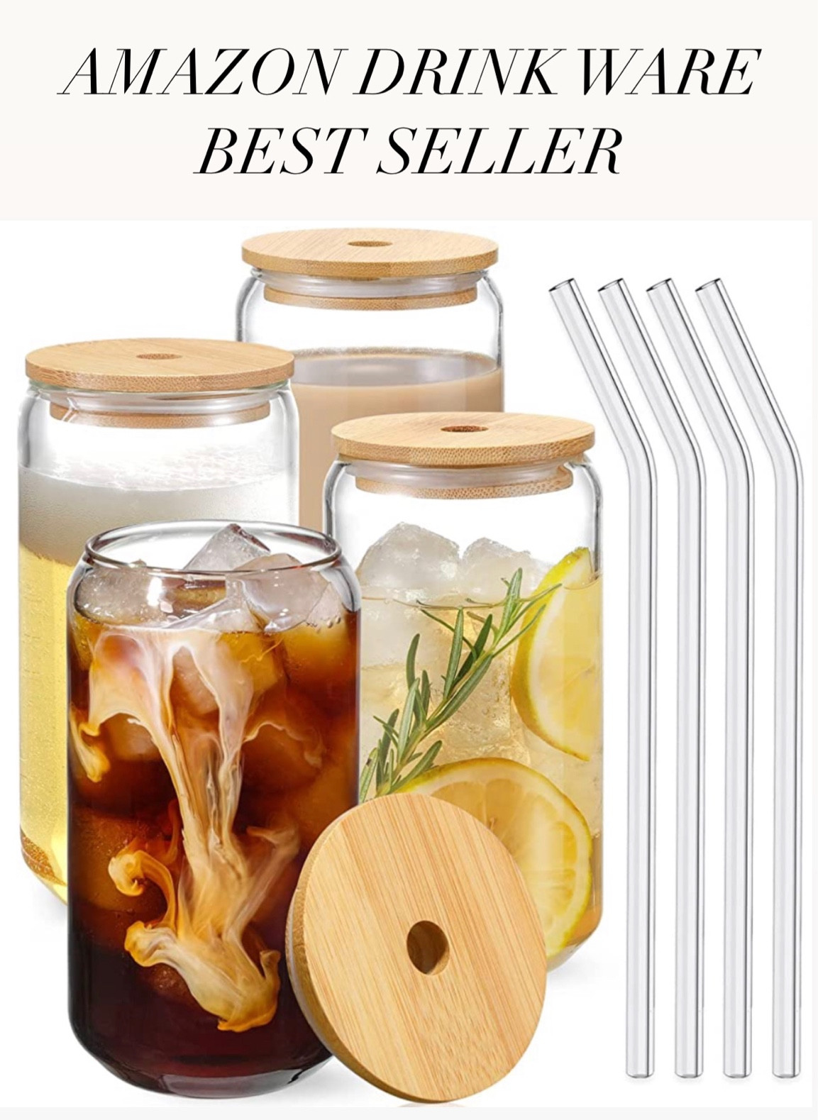 A staple in our kitchen pantry! — they come in a 4 pack, with straws and lids included! On sale today! 

#LTKSale #LTKhome