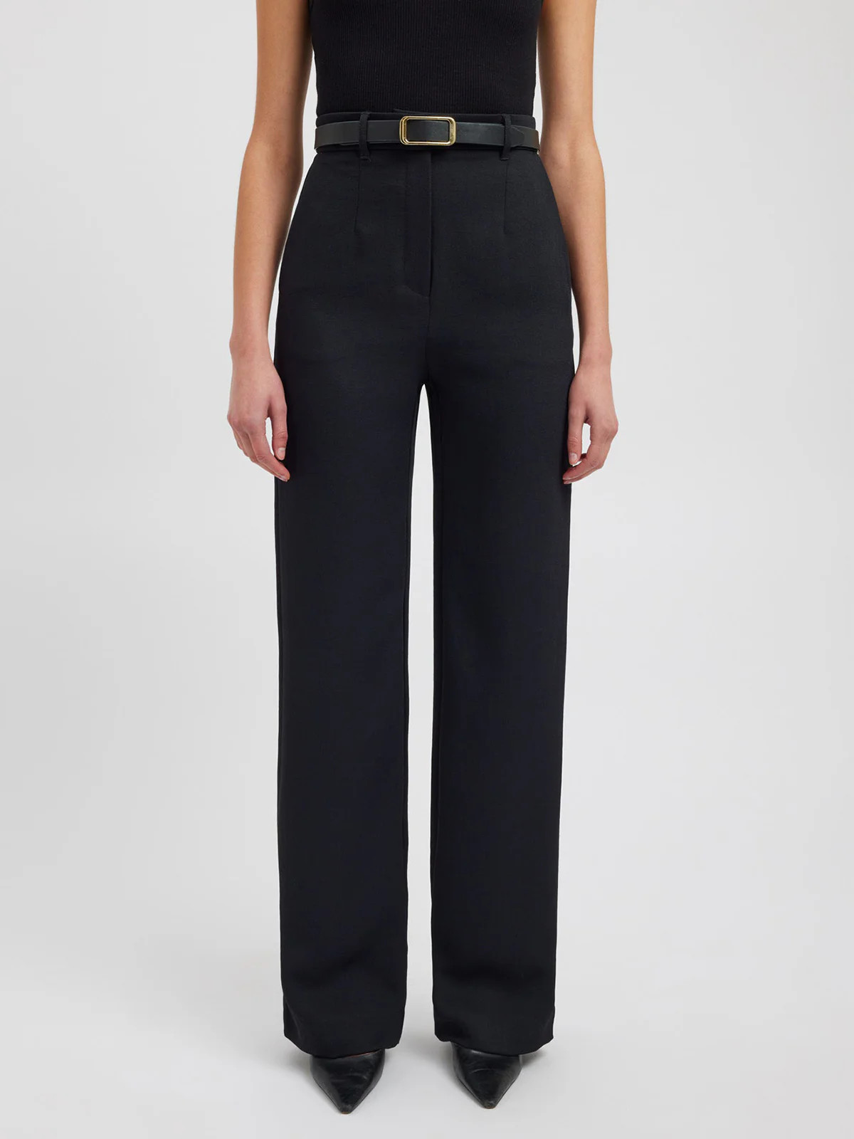Business Casual Pockets Straight Pants | Commense